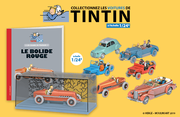 voitures miniatures tintin collection