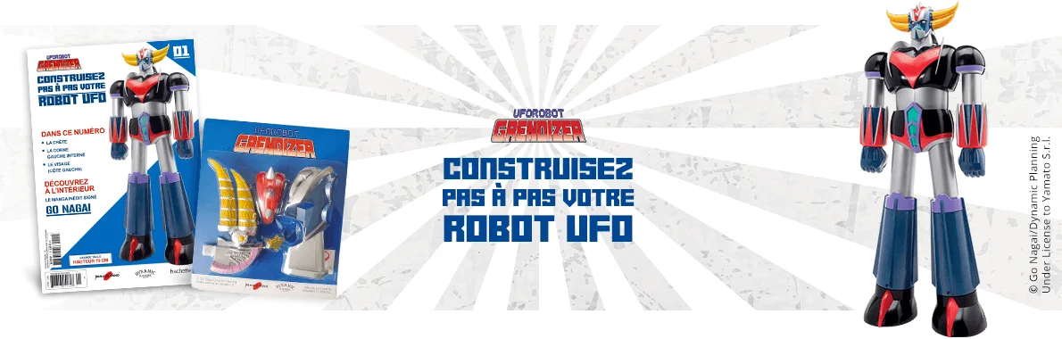 Construisez pas à pas votre robot UFO