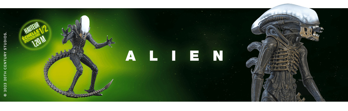 Alien - Construisez votre Xénomorphe