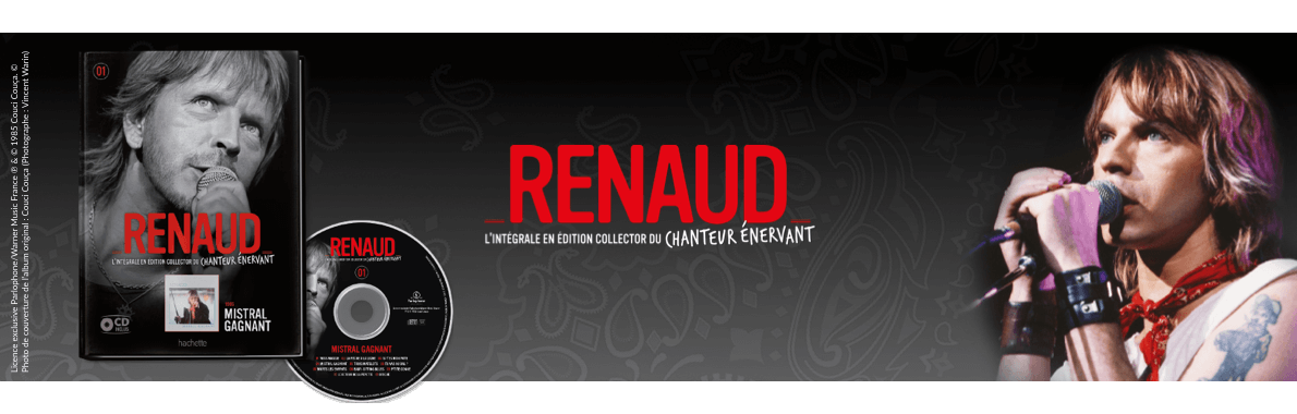 RENAUD - L'intégrale collector du chanteur énervant