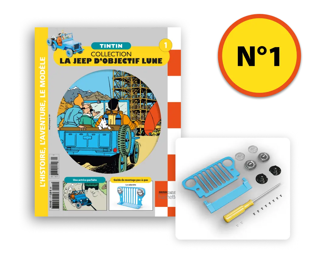 Le N°1 : Le livret + Les pièces de votre maquette