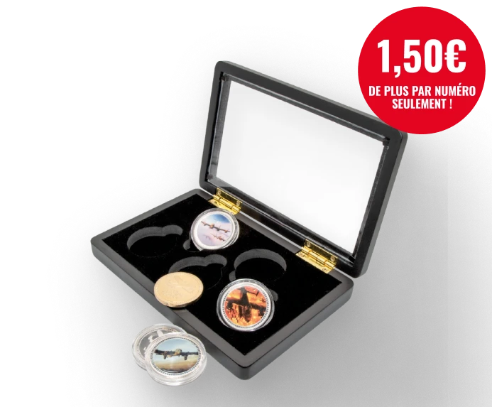 Les médailles or et argent du Lancaster