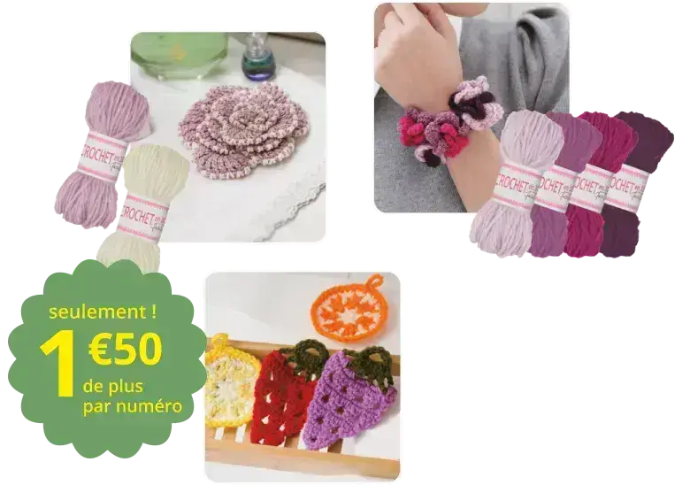 Vos magnifiques kits de crochet exclusifs