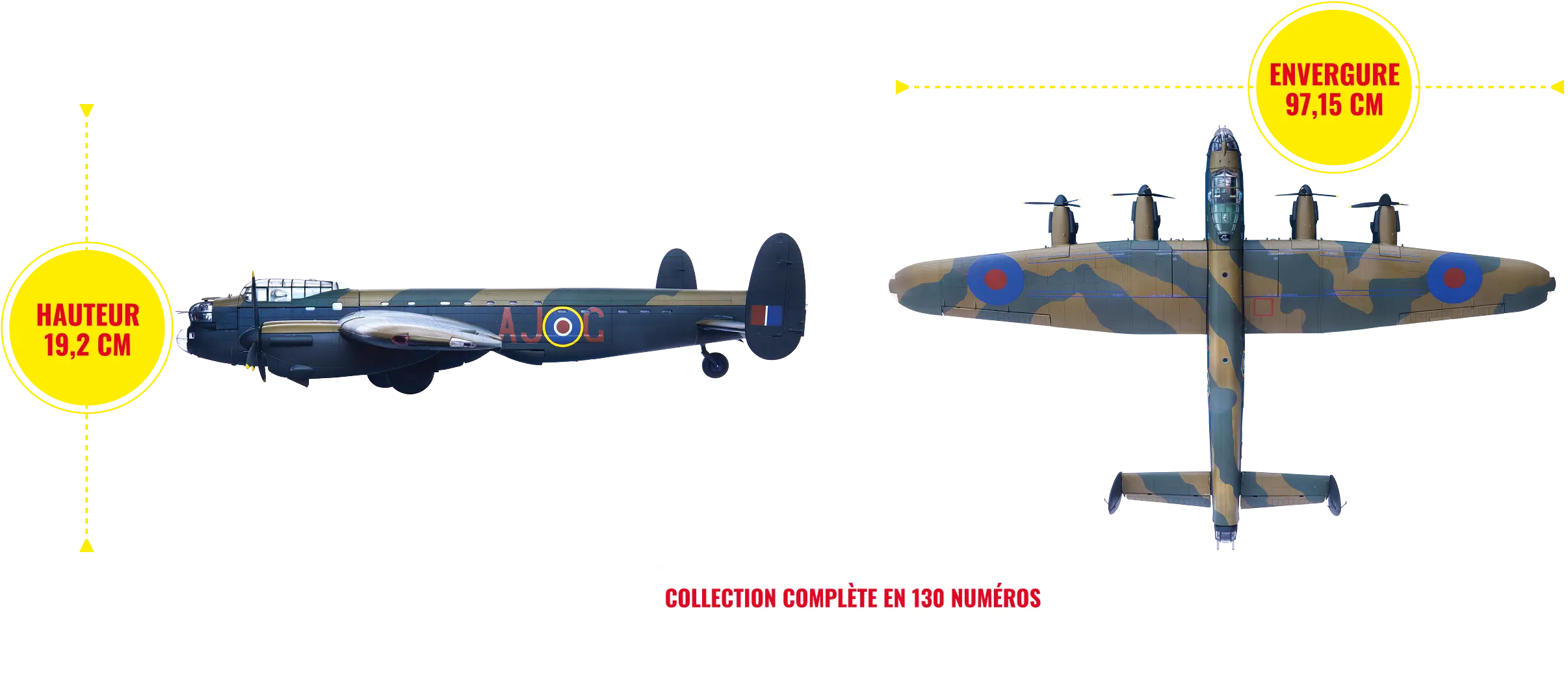Le légendaire Lancaster, bombardier anglais de la Seconde Guerre mondiale