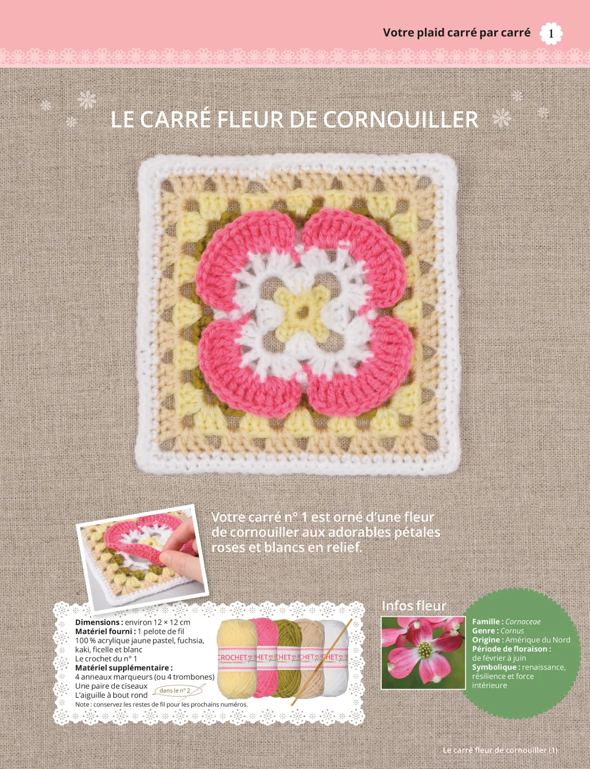 Le fascicule Crochet en 3D facile
