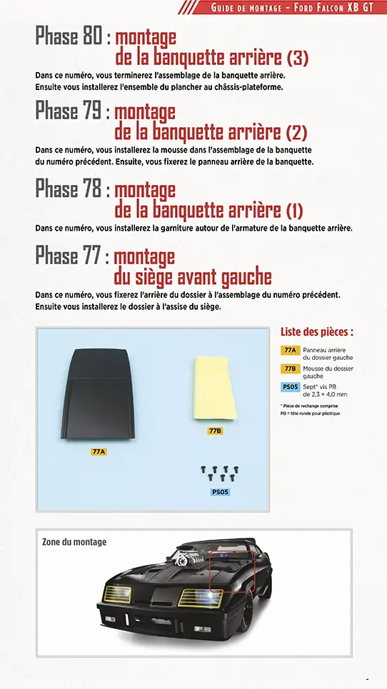 Les instructions disponibles en ligne