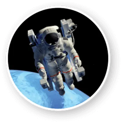 Un astronaute dans l'espace