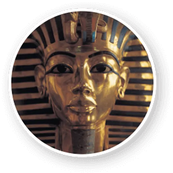 Un masque de pharaon égyptien
