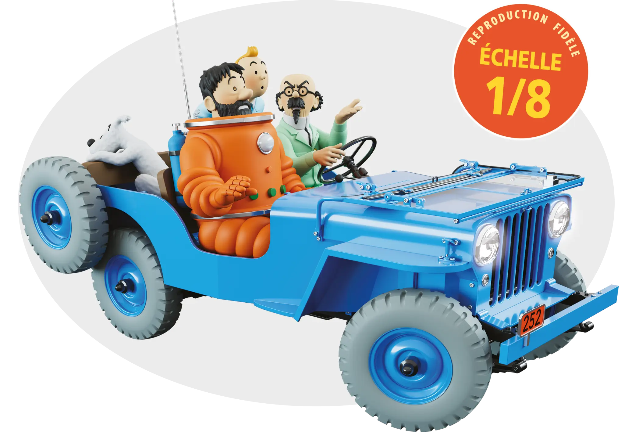 Votre Jeep Tintin déjà montée