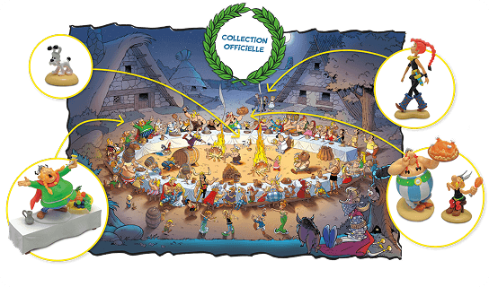 Le célèbre banquet d'Astérix