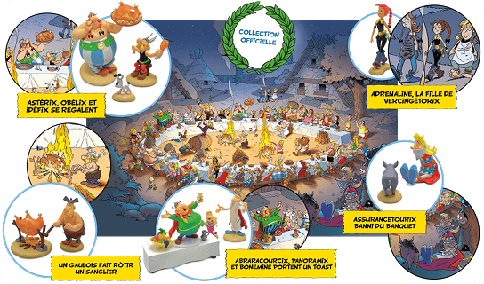 Le célèbre banquet d'Astérix