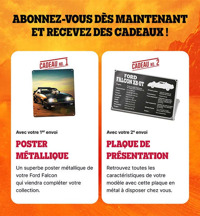 Abonnez-vous dès maintenant et recevez des cadeaux !