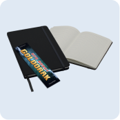 Le carnet et son marque-page