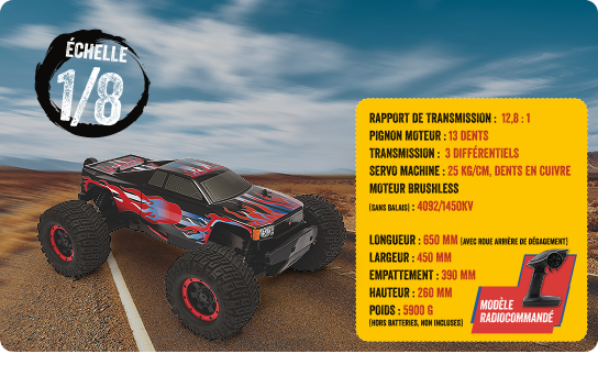 Monster Truck radiocommandé