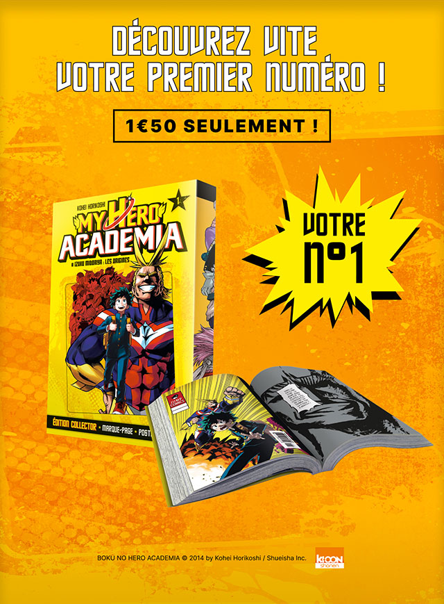 Découvrez vite votre premier numéro !